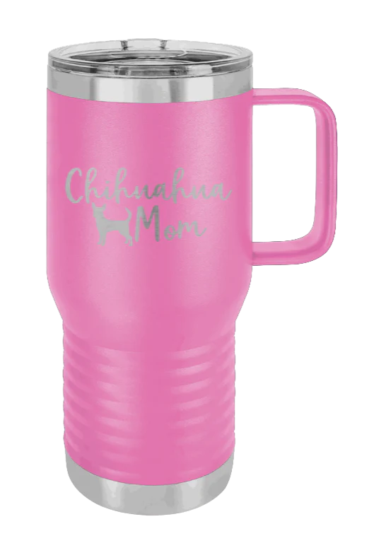 Chihuahua Mom - 20oz Mug Laser Engraved - Image 11