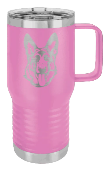 German Sheppard - 20oz Mug Laser Engraved - Image 7