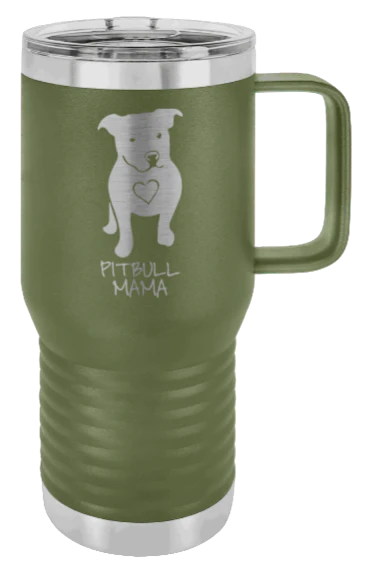 Pitbull Mama - 20oz Mug Laser Engraved - Image 10