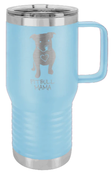 Pitbull Mama - 20oz Mug Laser Engraved - Image 6