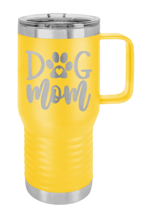 Dog Mom - 20oz Mug Laser Engraved - Image 16