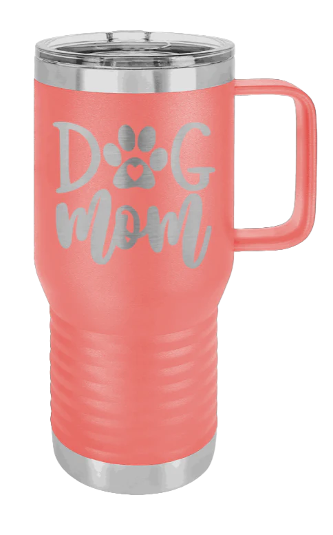 Dog Mom - 20oz Mug Laser Engraved - Image 2