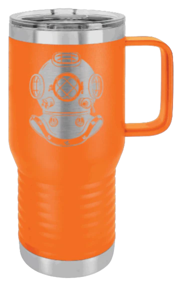 Dive Helment - 20oz Mug Laser Engraved - Image 11