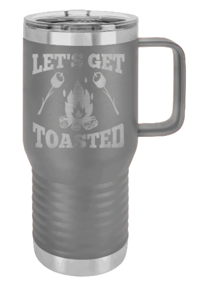 Let's Get Toasted - 20oz Mug Laser Engraved - Image 3