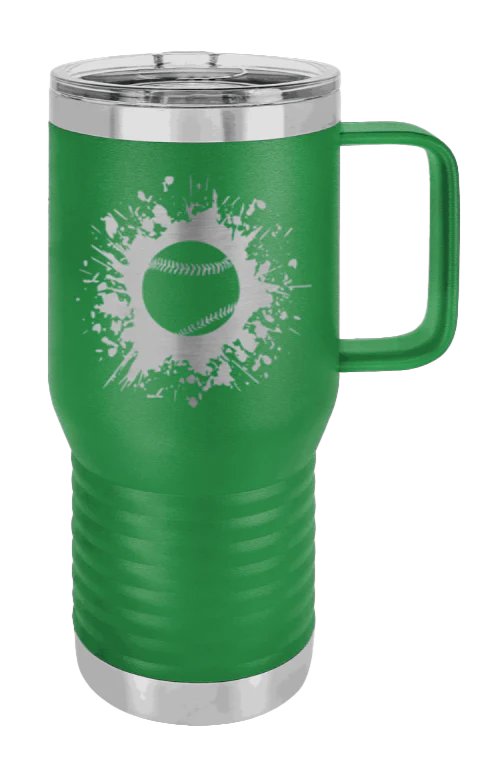 Baseball - 20oz Mug Laser Engraved - Image 5