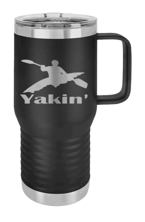 Yakin' - 20oz Mug Laser Engraved