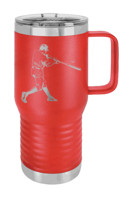 Baseball Player - 20oz Mug Laser Engraved - Image 14