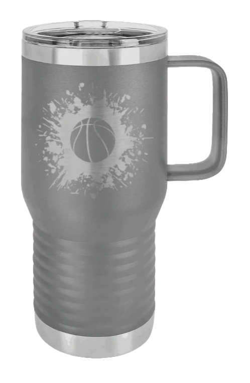 Basketball - 20oz Mug Laser Engraved - Image 4