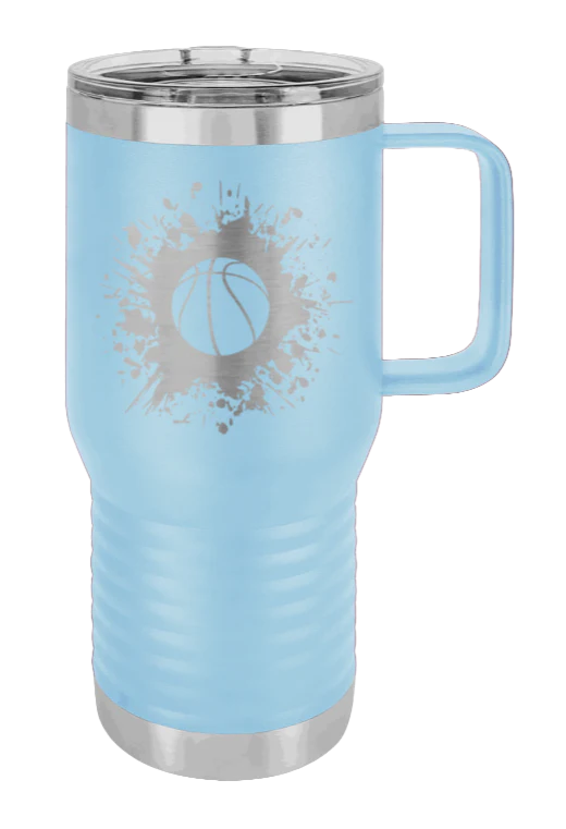 Basketball - 20oz Mug Laser Engraved - Image 6