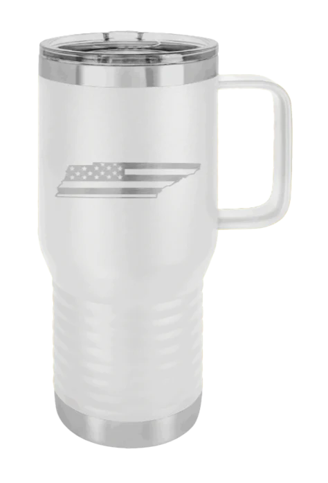 Tennessee Flag - 20oz Mug Laser Engraved - Image 15