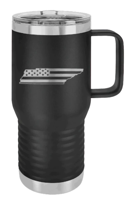 Tennessee Flag - 20oz Mug Laser Engraved - Image 9