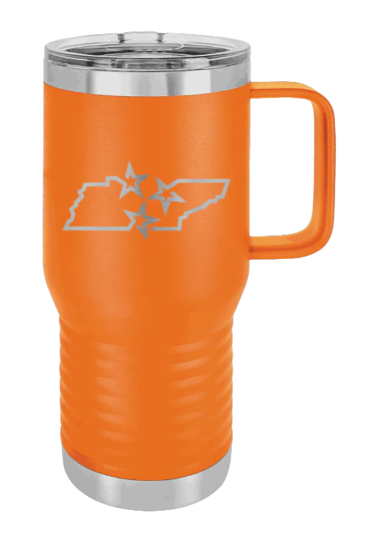 Tennessee Tristar State - 20oz Mug Laser Engraved - Image 11