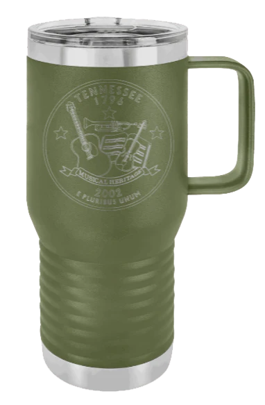 TN Coin - 20oz Mug Laser Engraved - Image 10
