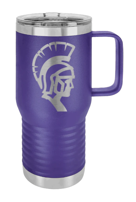 White County High School TN Spartan - 20oz Mug Laser Engraved - Image 13