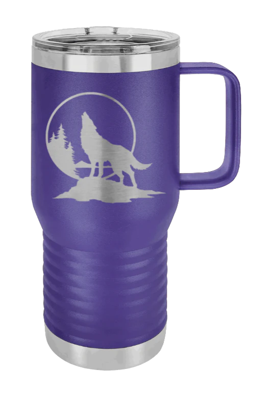 Wolf - 20oz Mug Laser Engraved - Image 12