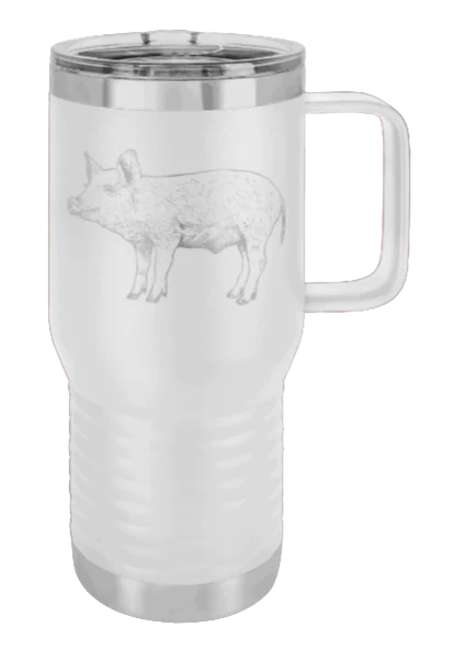 Pig - 20oz Mug Laser Engraved - Image 15