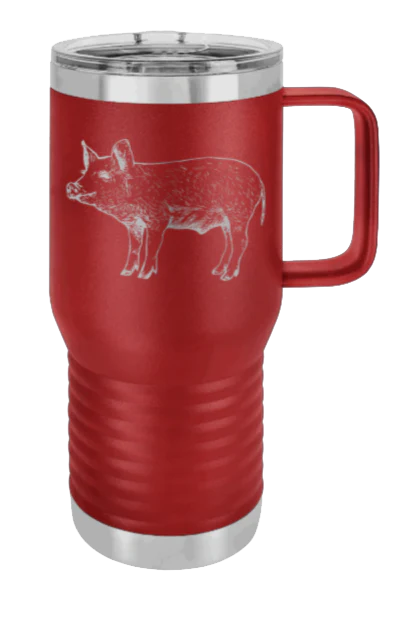 Pig - 20oz Mug Laser Engraved - Image 7