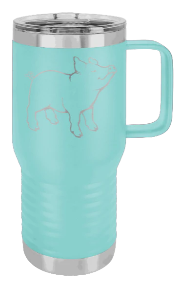 Pig - 20oz Mug Laser Engraved - Image 15