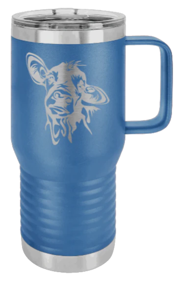 Cow - 20oz Mug Laser Engraved - Image 2
