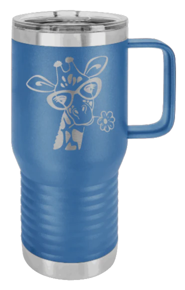 Giraffe 2 - 20oz Mug Laser Engraved - Image 2