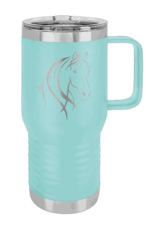 Horse - 20oz Mug Laser Engraved - Image 14