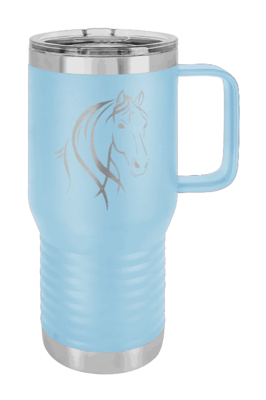 Horse - 20oz Mug Laser Engraved - Image 5