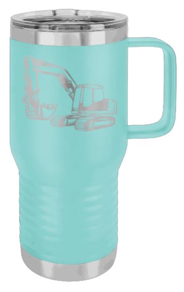 Excavator - 20oz Mug Laser Engraved - Image 15