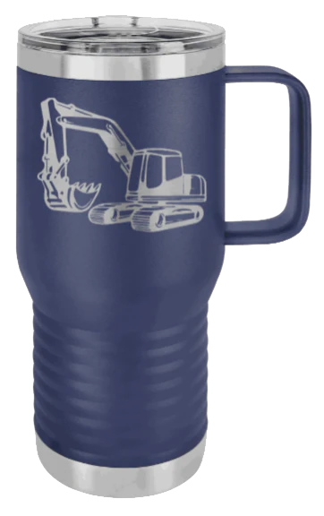 Excavator - 20oz Mug Laser Engraved - Image 9