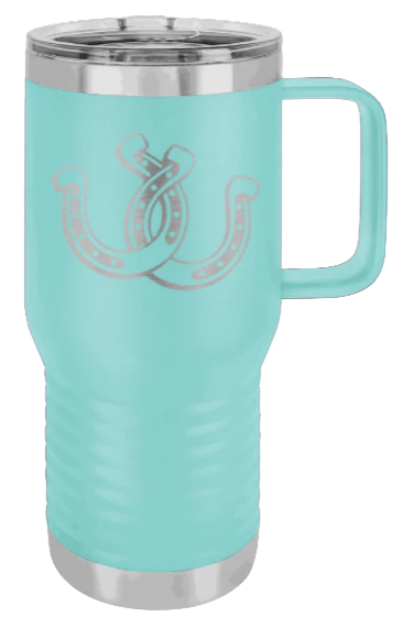 Horseshoes - 20oz Mug Laser Engraved - Image 15