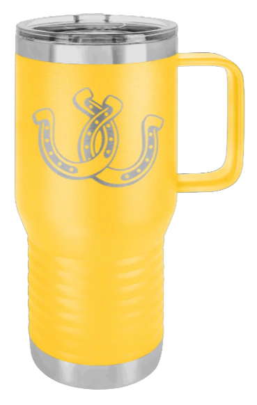 Horseshoes - 20oz Mug Laser Engraved - Image 17