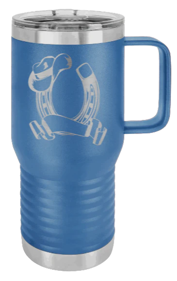Horse Banner - 20oz Mug Laser Engraved - Image 2