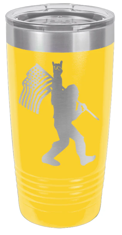 Squatch Flag - 20oz Tumbler - Image 17