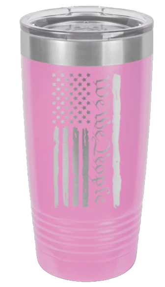 We The People Flag - 20oz Tumbler - Image 7