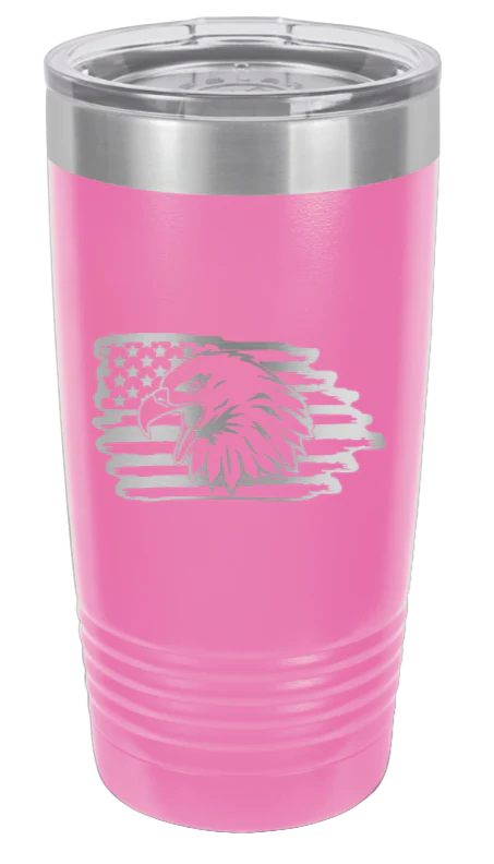 Eagle Flag 2 - 20oz Tumbler - Image 12