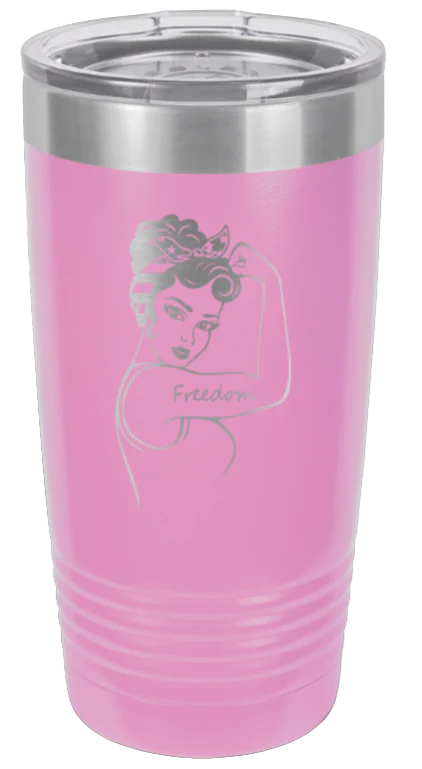 Freedom Girl - 20oz Tumbler - Image 7