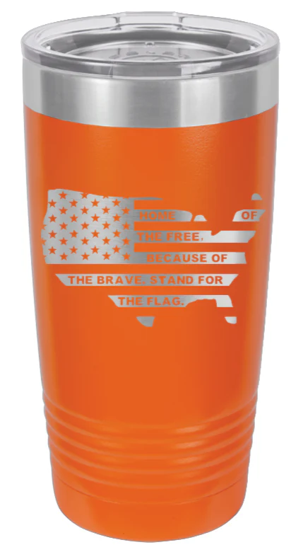 Vet Flag - 20oz Tumbler - Image 11
