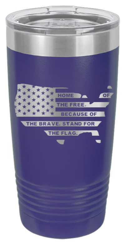 Vet Flag - 20oz Tumbler - Image 13