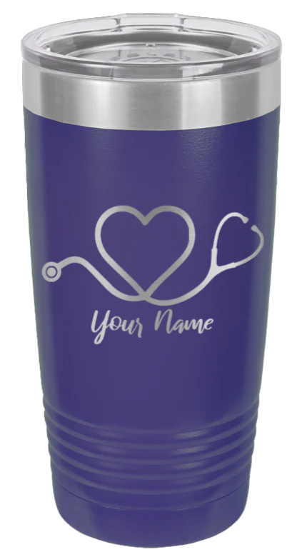 Heart Stethoscope 2 - 20oz Tumbler - Image 13