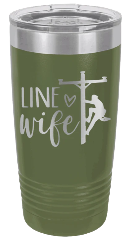 Line Wife - 20oz Tumbler - Image 10