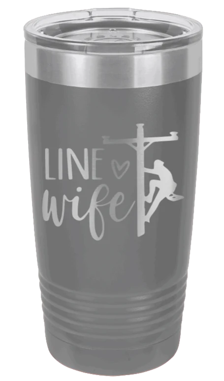 Line Wife - 20oz Tumbler - Image 4