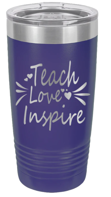 Teach Love Inspire - 20oz Tumbler - Image 13