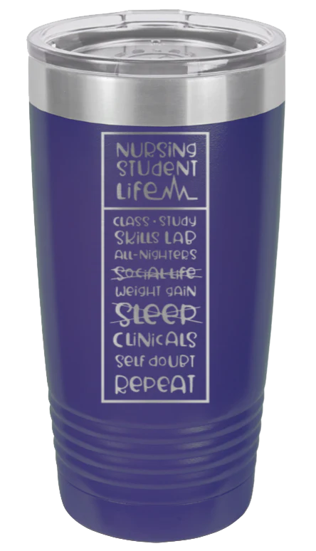 Nursing Student Life - 20oz Tumbler - Image 13