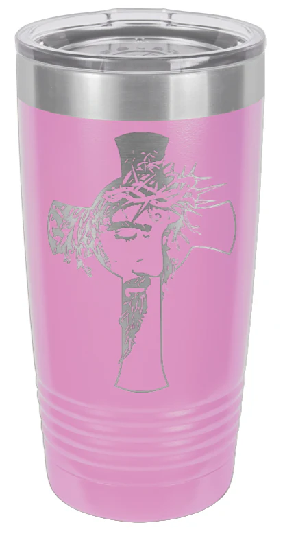 Jesus Cross - 20oz Tumbler - Image 7