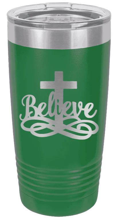 Believe - 20oz Tumbler - Image 4