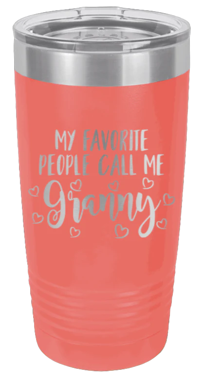 My Favorite People Granny - 20oz Tumbler - Image 3