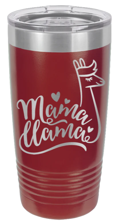 Mama Llama - 20oz Tumbler - Image 8