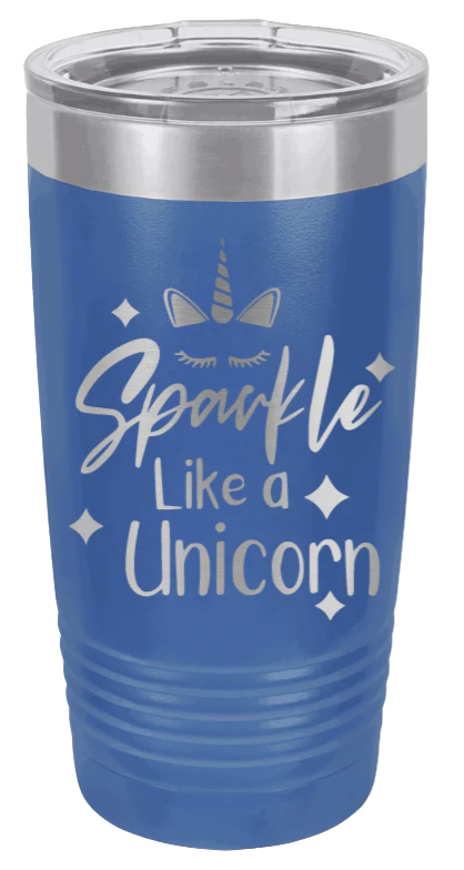 Sparkle Like A Unicorn - 20oz Tumbler - Image 2
