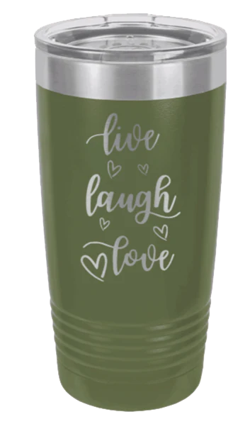 Live Laugh Love  - 20oz Tumbler - Image 10