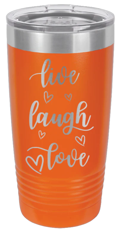 Live Laugh Love  - 20oz Tumbler - Image 11