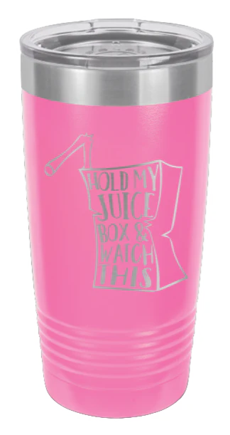 Hold My Juice Box  - 20oz Tumbler - Image 12